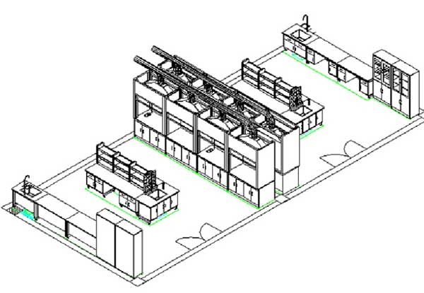 實(shí)驗(yàn)室規(guī)劃方案圖